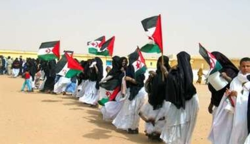 مظاهرة سلمية بمراكش تضامنا مع الطلبة الصحراويين بأغادير المغربية