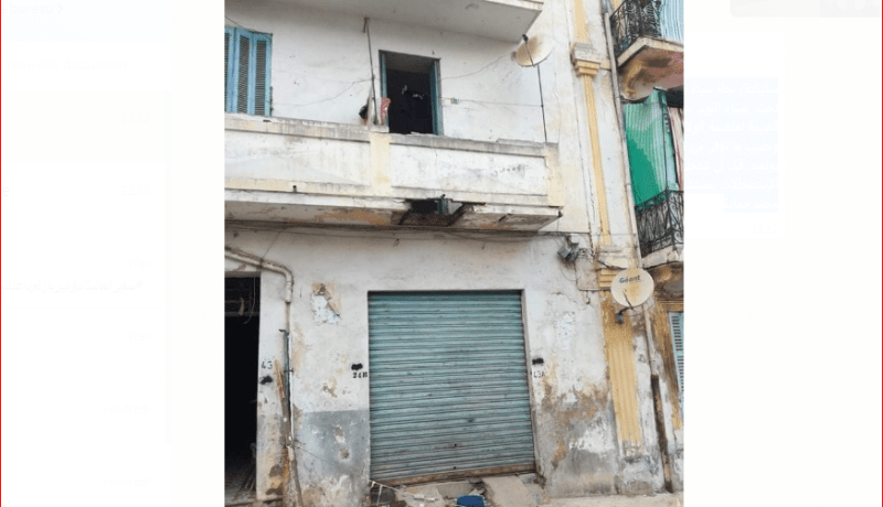 سكيكدة..نجاة سيدة من الهلاك في إنهيار جزئي لشرفة بالمدينة القديمة