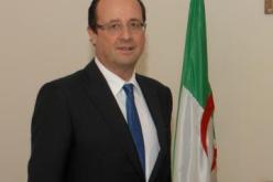 الرئيس الفرنسي يصل الى الجزائر