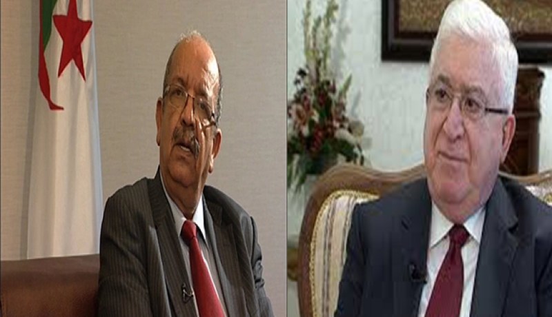 مساهل يبحث تحديات الراهن العربي مع معصوم