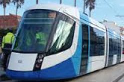 اصابة دراج اثر اصطدام عربة الترامواي بنهج طرابلس في العاصمة