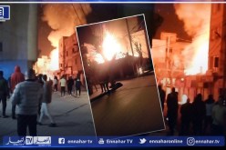 شاهد: حريق مهول بأحد المحلات بسطاوالي في العاصمة