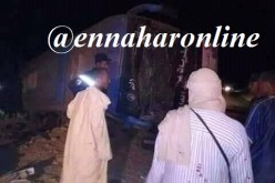 قتيلان و7 جرحى في اصطدام حافلة بجمل بالبيض