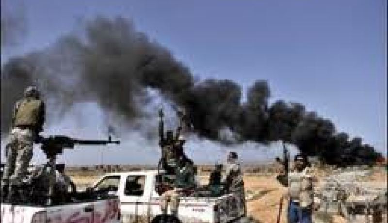 استئناف القصف على اجدابيا