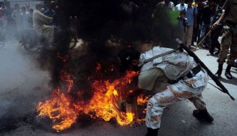 مقتل 7 اشخاص على الاقل في اشتباكات بمدينة كراتشي الباكستانية