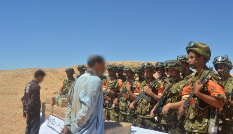 بالصور..توقيف مغربيين حاولا إدخال 3 قناطير “كيف” إلى تندوف