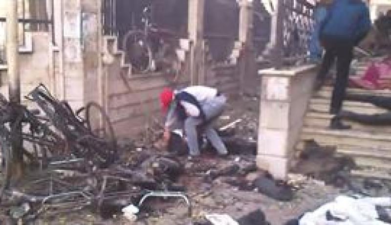 عشرات القتلى في غارة جوية سورية على مخبز في حلفايا قرب مدينة حماة