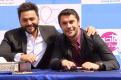 تكريم تامر حسني كأول فنان عربي يدخل موسوعة غينيس