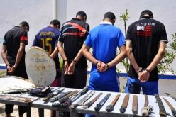 توقيف 34 شخصا وحجز 12 سلاحا أبيض بالعاصمة وتيبازة