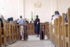 محاكمة 34 ارهابي مشتبه فيهم غدا الاثنين بتهم القتل والاختطاف ووضع متفجرات في الطريق العام