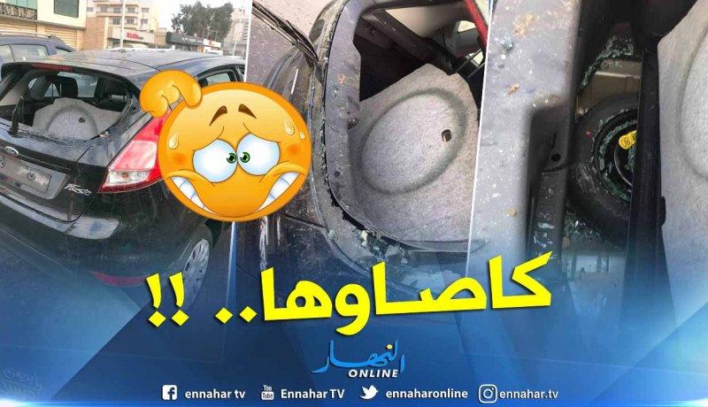 مجهولون يقومون بتخريب سيارة بالعاصمة