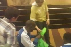 الخضر يقدمون أحذيتهم هدية للاعبي ليسوتو