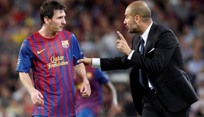 غوارديولا يسعى لضم ميسي لمانشستر سيتي