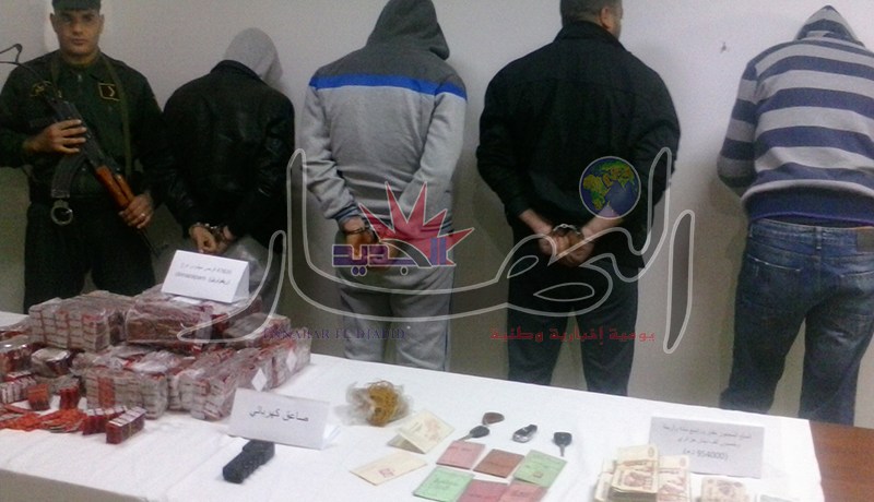 توقيف بارونات مخدرات وحجز طن من الكيف المعالج بغرب البلاد