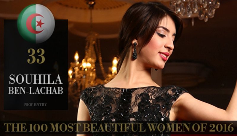 سهيلة بن لشهب ضمن أجمل 100 امرأة في العالم
