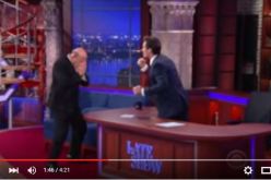 بالفيديو بطل أفلام الاكشن بروس ويليس يحوّل برنامجا حواريا الى حلبة ملاكمة