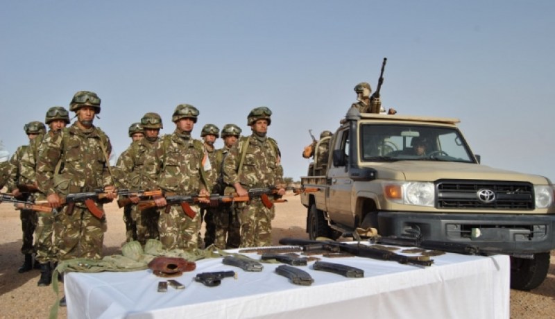 العثور على أسلحة مخبأة بمنزل أحد المجرمين ببلدية بوزبير في الأغواط