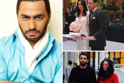 تامر حسني يحضر زفاف مراد يلدريم و إيمان الباني في المغرب