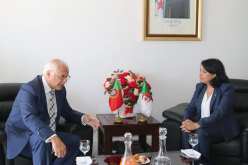 زرواطي تتباحث مع السفير البرتغالي