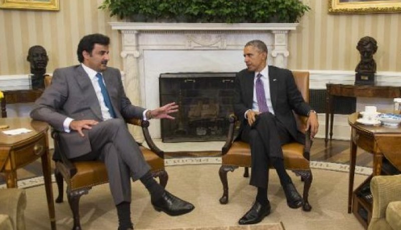 اوباما يشيد بدور قطر في اطار الائتلاف الدولي ضد تنظيم الدولة الاسلامية