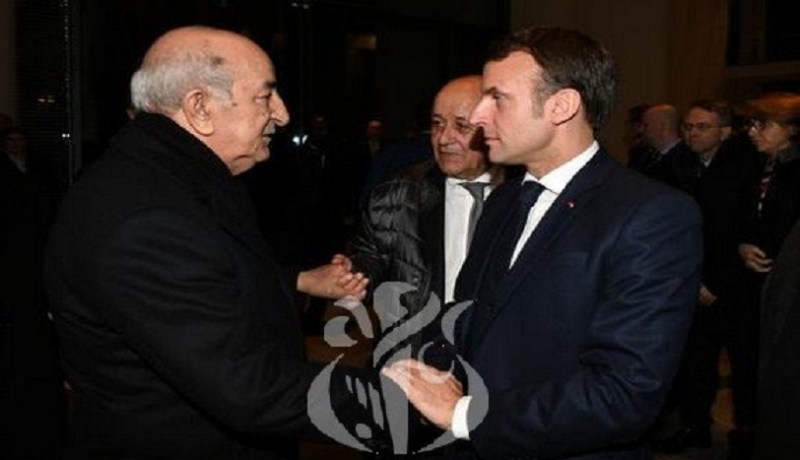 الرئيس تبون يتباحث مع نظيره الفرنسي في برلين