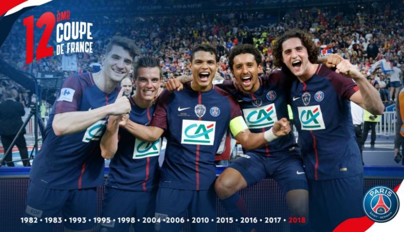 “البياسجي” يتوّج بكأس فرنسا ويُحرز الثلاثية !