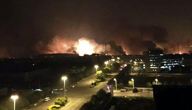 ارتفاع حصيلة انفجارمدينة تيانجين الصينية إلى 44 قتيلا
