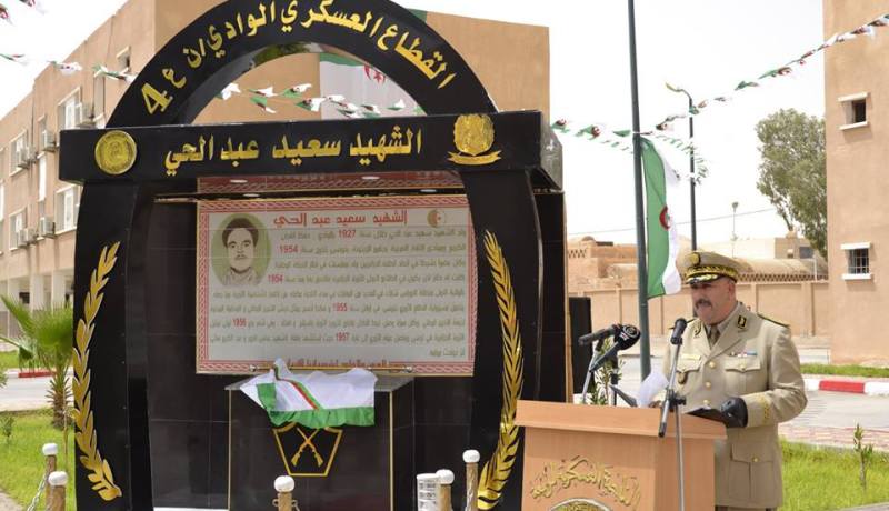 بالصور.. تسمية مقر القطاع العسكري بالوادي باسم الشهيد سعيد عبد الحي