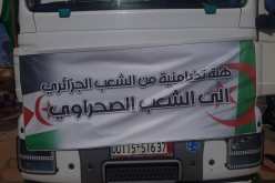 الهلال الأحمر الجزائري يسلم 154 طن من المساعدات للشعب الصحراوي