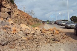 حدوث انهيار صخري هام ببرباشة في بجاية لم يخلف ضحايا