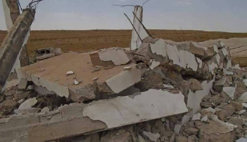 تهديم مقر الزاوية التيجانية بالجلفة