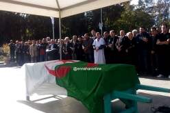 بالفيديو.. تشييع جنازة المجاهد حسين ساسي بمقبرة العالية