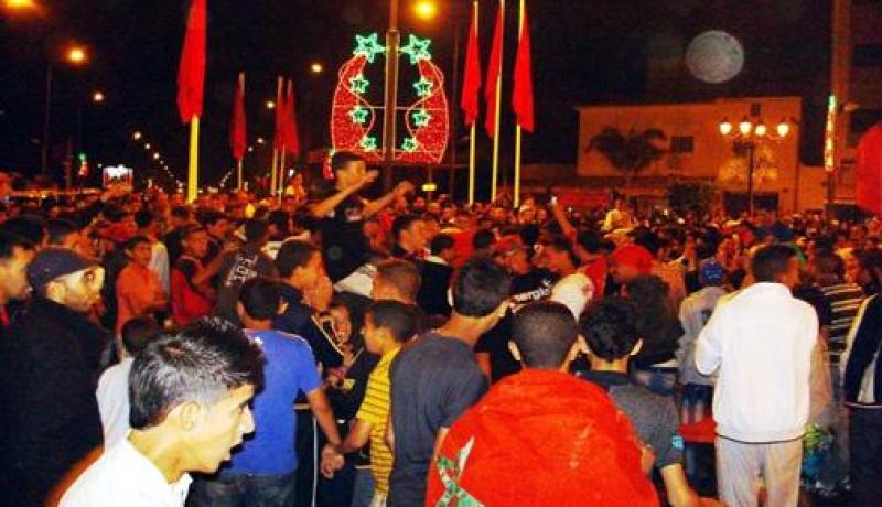 فرحة عارمة في شوارع المدن المغربية بعد التأهل إلى أمم إفريقيا
