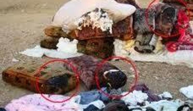 زوج يحرق أغراض زوجته بسبب عشاء بارد بتقرت
