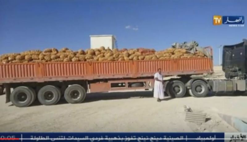 1200 طن من البطاطا عالقة في الحدود بسبب رفض الجمارك التونسية عبورها