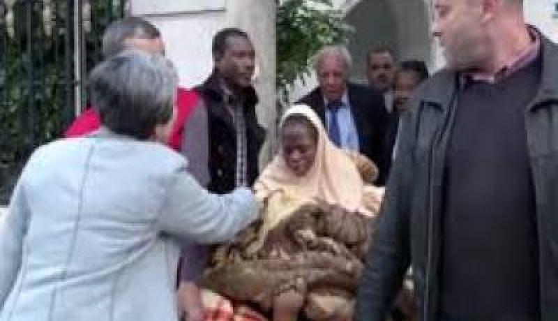 وصول أول فوج من الرّعايا النيجيريين المقيمين بصفة غير شرعية الى بلدهم