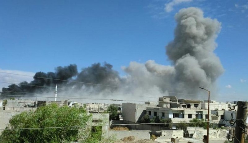 الخوجا يعلن مقتل 36 مدنيا في القصف الروسي على محافظة حمص