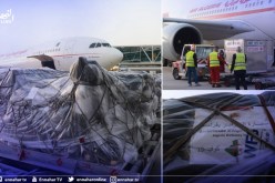 بالصور: وصول آلات وأجهزة إلى مطار الجزائر مرسلة من الجالية الجزائرية المقيمة بفرنسا لمواجهة كورونا