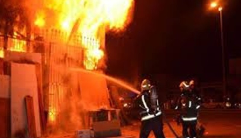 إنقاذ شخصين من الموت اثر حريق مسكنهما في تيسمسيلت