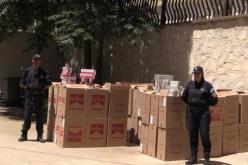 إحباط محاولة تهريب السجائر ومادة التبغ الى أوروبا