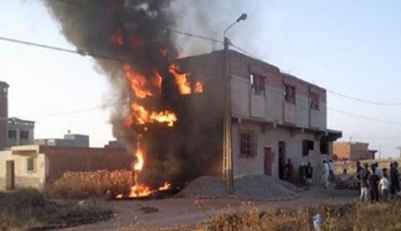 نيران تشتعل بدون سبب في منزل 4 مرات في اليوم بالمنيعة