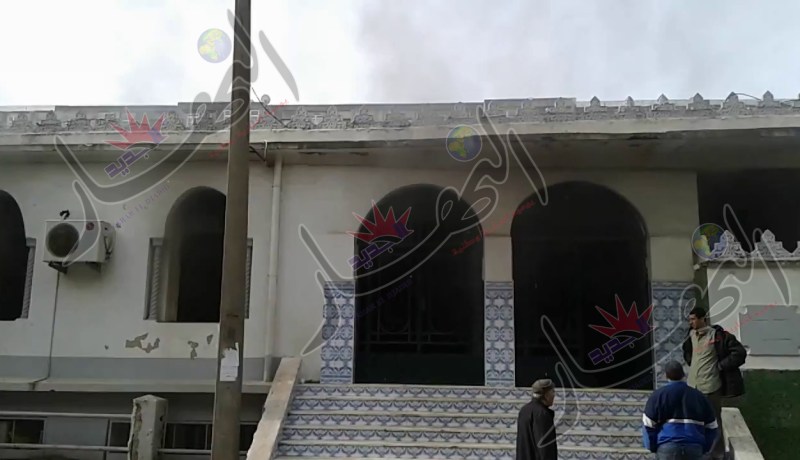 بالفيديو والصور اندلاع حريق داخل مسجد أحمد سحنون في بئر مراد رايس