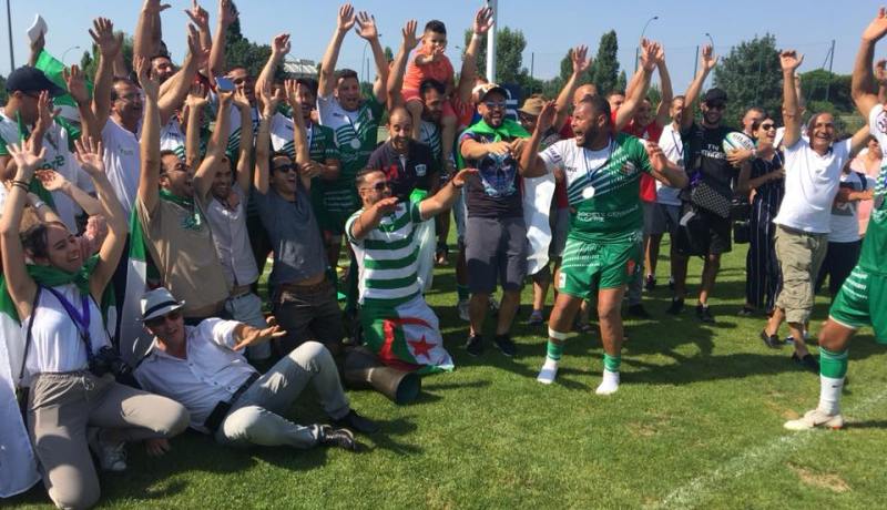 المنتخب الوطني للريغبي يحرز الكأس الفضية