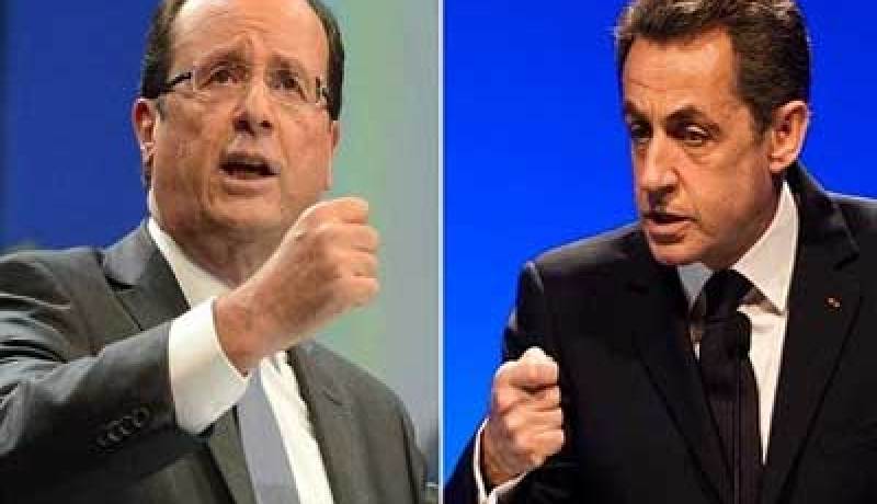 الفرنسيون يشرعون في الانتخاب والاشتراكي هولاند الاوفر حظا