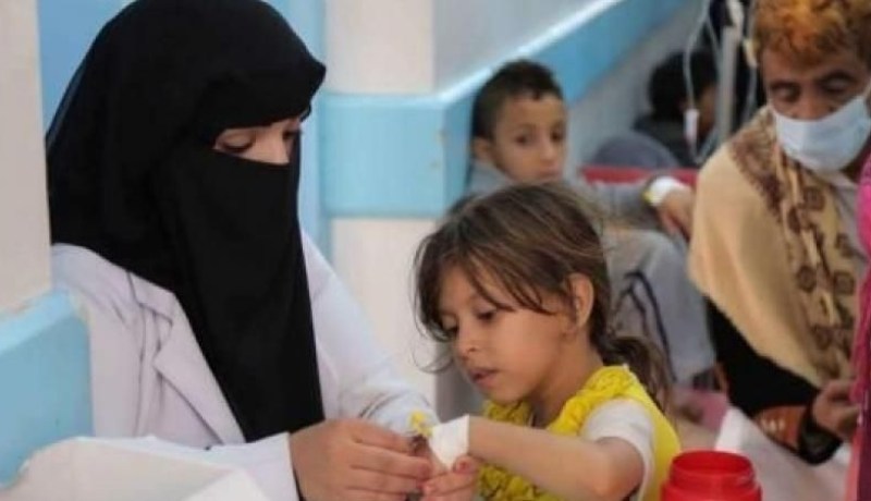 ارتفاع حصيلة الوفيات بوباء الكوليرا في اليمن إلى 989 حالة