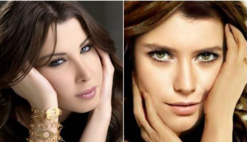 فنانة تركية و نانسي عجرم بنفس الفستان فمن الأفضل