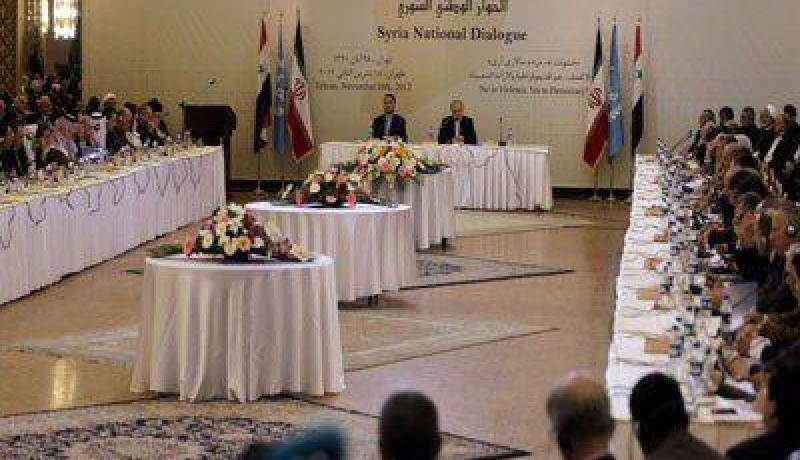 بدء الاجتماع الأول للجنة المتابعة للحوار الوطني السوري المنبثقة عن مؤتمر طهران
