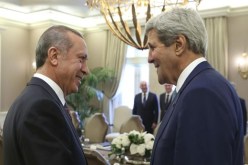 كيري وأردوغان يناقشان جهود التوصل إلى مرحلة انتقالية في سوريا