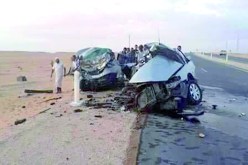وفاة 6 أشخاص بعد اصطدام سيارتين سياحيتين في ورڤلة