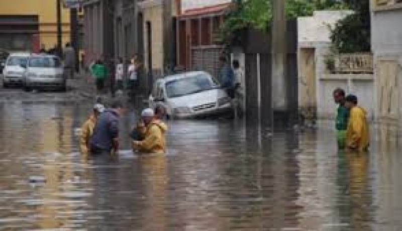 93 تدخلا للحماية المدنية عقب الأمطار الغزيرة في عين تموشنت